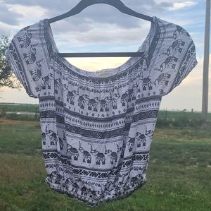 H&M Coachella Small Crop Top